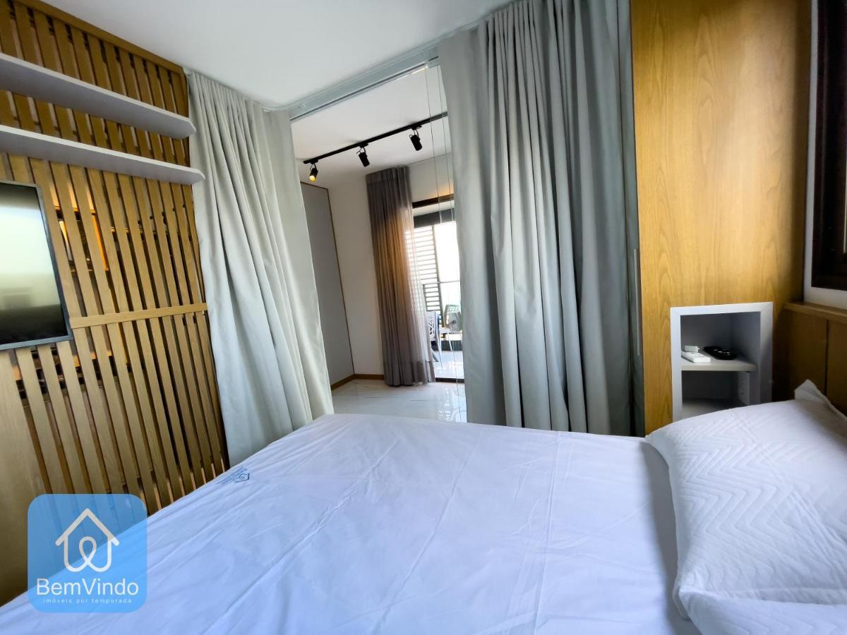 Apartamento Com Linda Vista Mar No Smart Barra 2 Salvador de Bahía Exterior foto