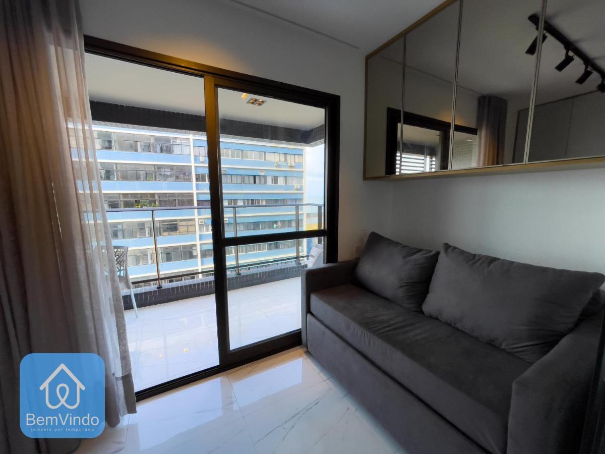 Apartamento Com Linda Vista Mar No Smart Barra 2 Salvador de Bahía Exterior foto