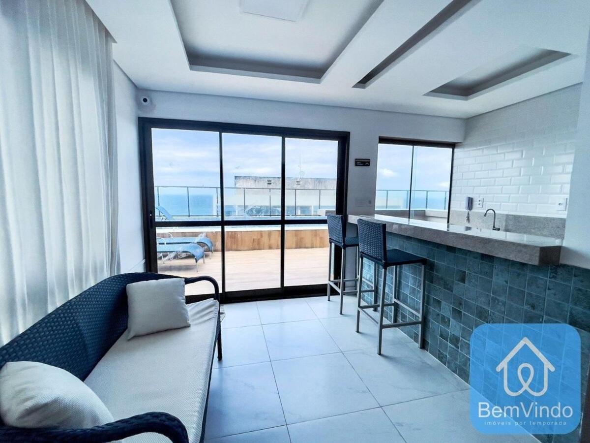Apartamento Com Linda Vista Mar No Smart Barra 2 Salvador de Bahía Exterior foto